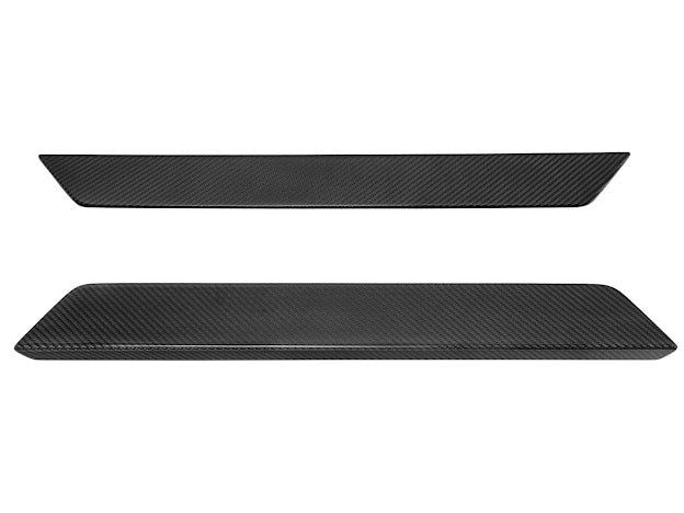 2020-UP CORVETTE C8 | CARBON FIBER SIDE DOOR SILL PLATE STRIP COVERS PANELS